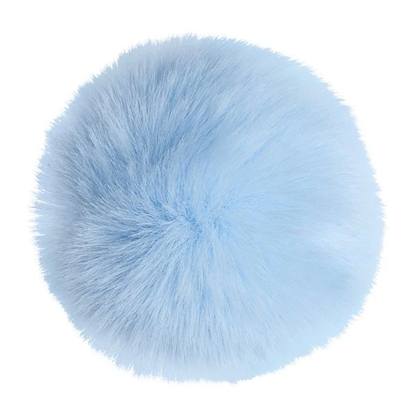 HobbyArts Pom Pom 8 cm 10 Lys blå