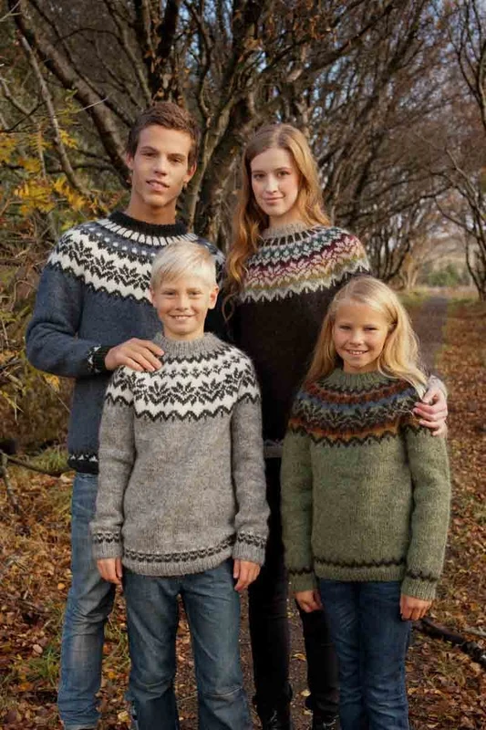Maglione di compleanno in Istex Lettlopi (ricetta in inglese)