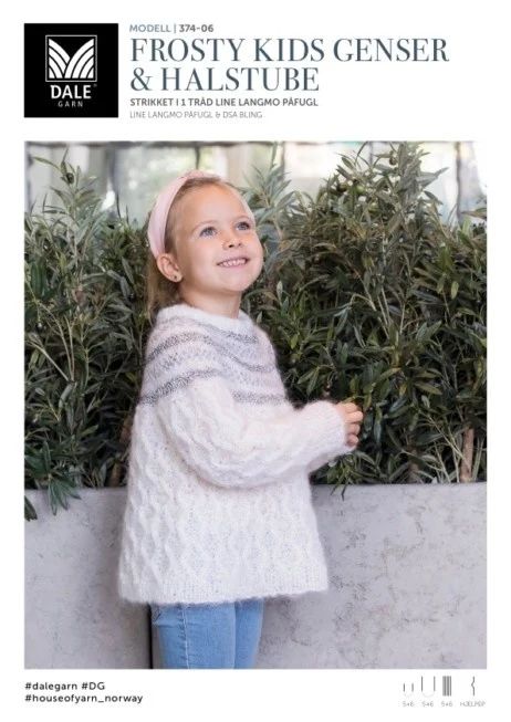 DG374-06 Maglione e collana per bambini Frosty