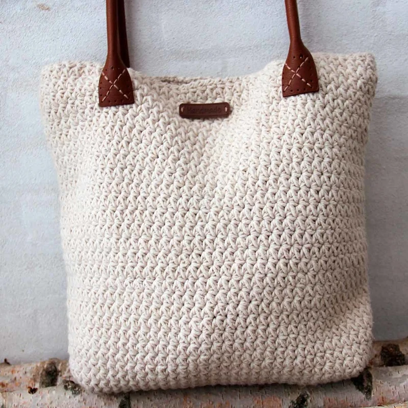 Borsa grande Go Handmade Star Stitch