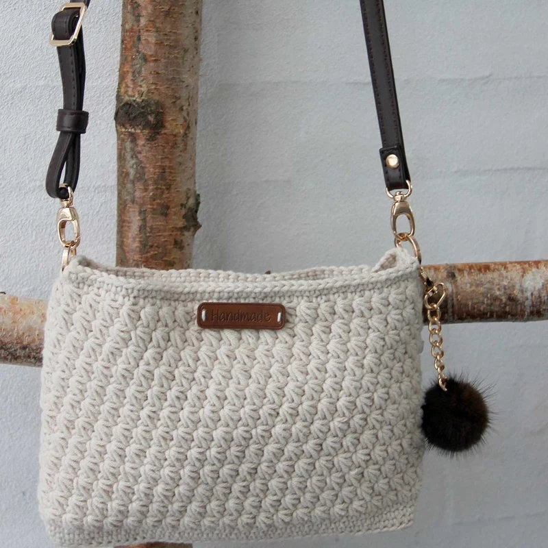 Borsa piccola Go Star Stitch fatta a mano