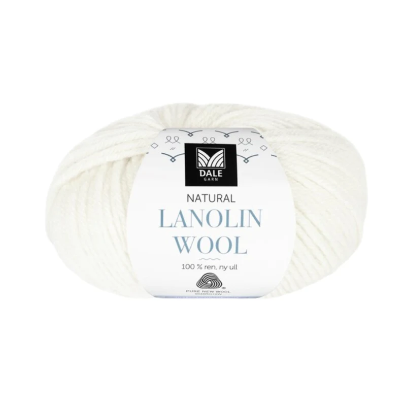 Dale Natural Lanolin Wool 1438 Bianco