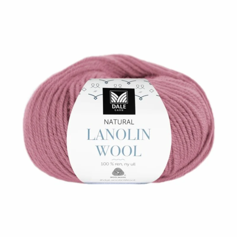 Dale Natural Lanolin Wool 1459 Rosa antico