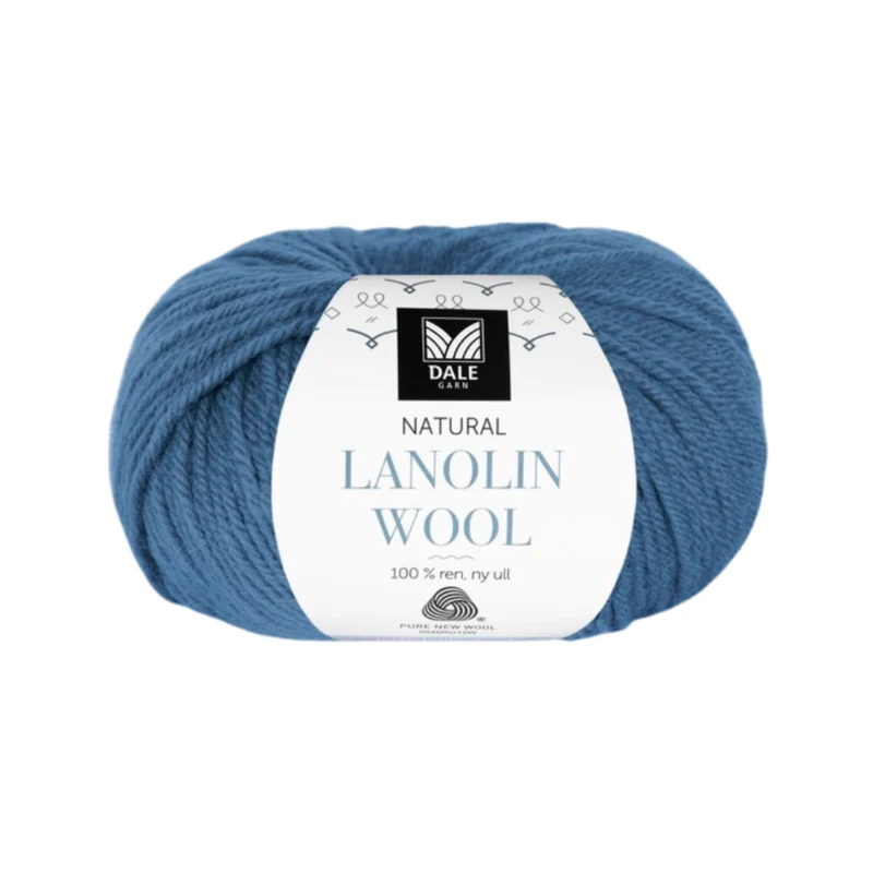 Dale Natural Lanolin Wool 1435 Jeans blu