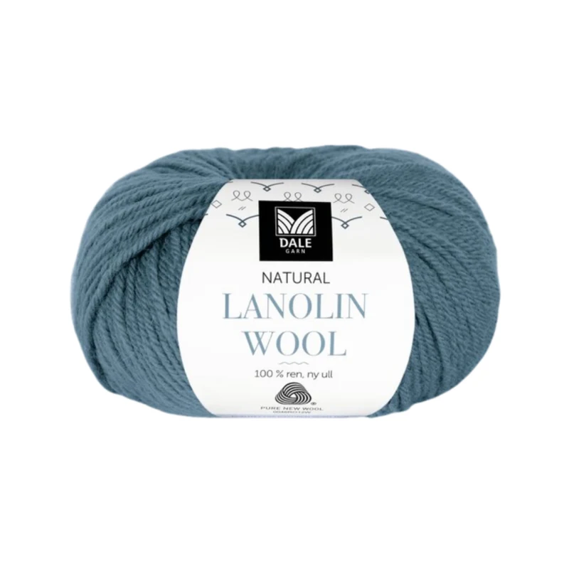 Dale Natural Lanolin Wool 1429 Denim scuro