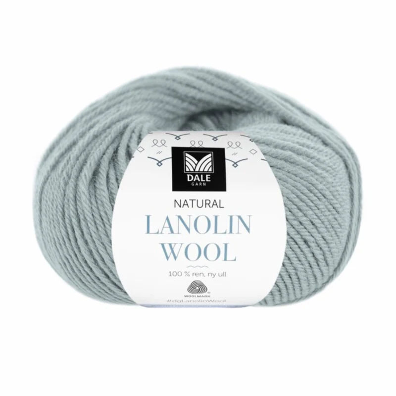 Dale Natural Lanolin Wool 1461 Blu polvere