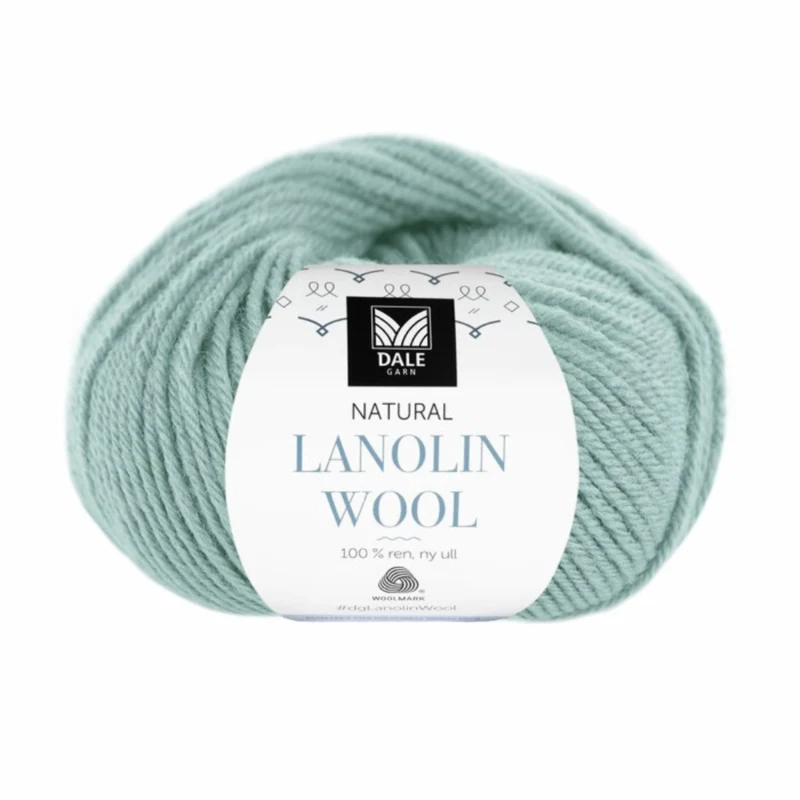 Dale Natural Lanolin Wool 1460 Azzurro chiaro