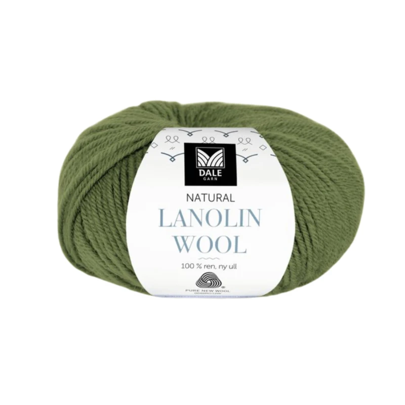 Dale Natural Lanolin Wool 1436 Olive