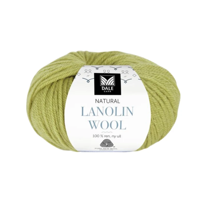 Dale Natural Lanolin Wool 1418 Verde primaverile