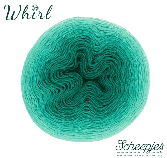 12Scheepjes Whirl Ombré 560 Jade JimJam