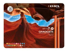 Lyra Graduate Fineliner Tusser, 20 stk
