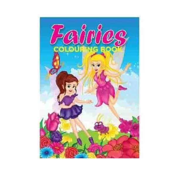 Malebog A4 Fairies, 16 sider