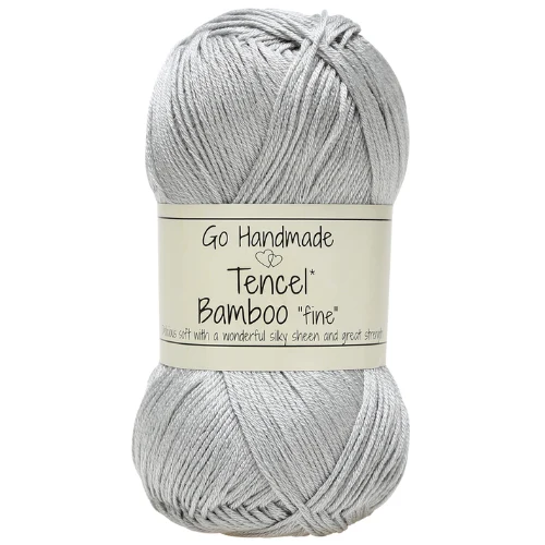 Go Handmade Tencel Bamboo 17358 Grigio chiaro
