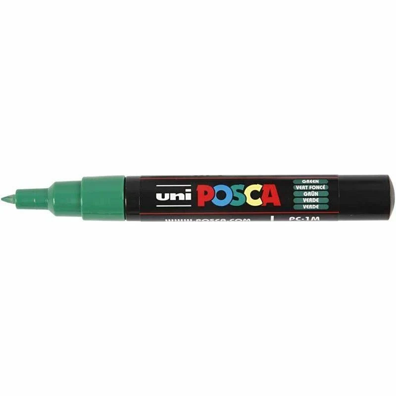 Inchiostro Uni Posca Extra Fine 0,7 mm, 12 pz