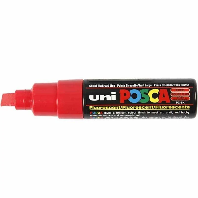 Uni Posca Tusch Broad, 6 stk