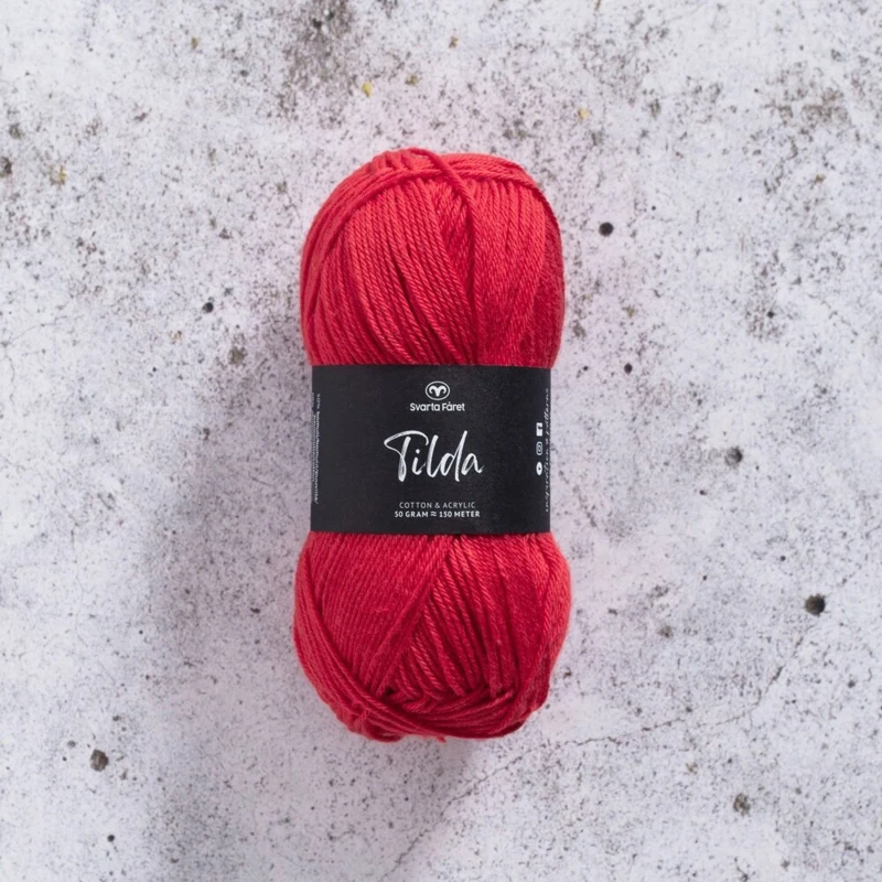 Svarta Fåret Tilda 45 Santa rosso