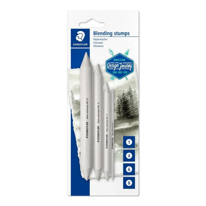 STAEDTLER Monconi da disegno, 4 pezzi