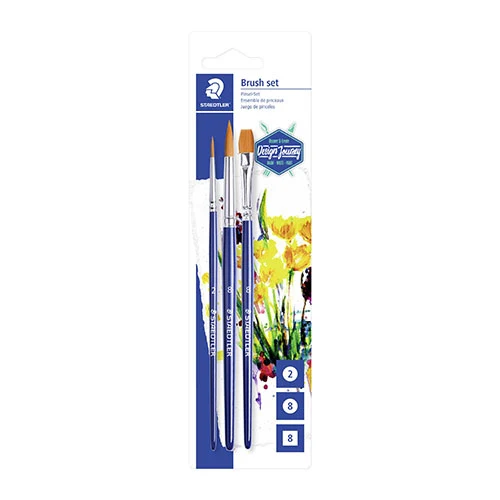 STAEDTLER Penselsæt, 3 stk