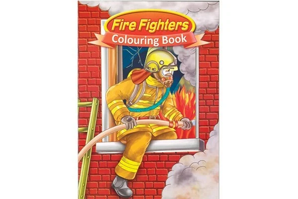Malebog A4 Fire Fighters, 16 sider