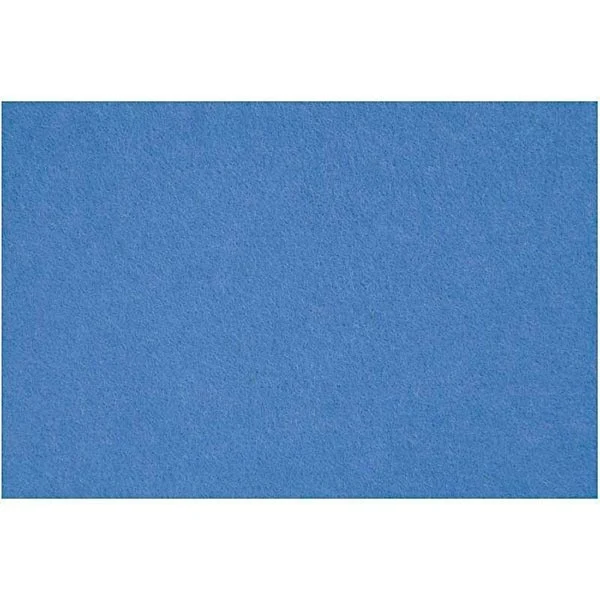 Feltro hobby, Foglio 42x60 cm, 3 mm, 1 foglio Blu