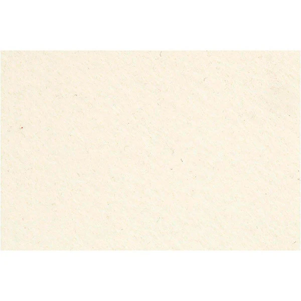 Feltro hobby, Foglio 42x60 cm, 3 mm, 1 foglio Bianco