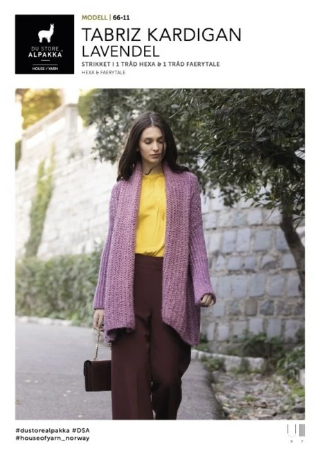 DSA66-11 Cardigan Tabriz Lavanda