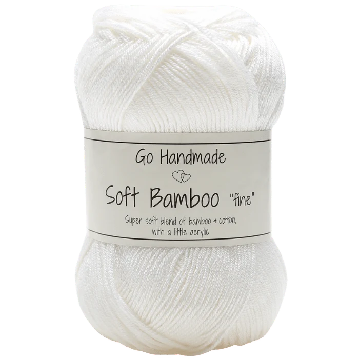 Go Handmade Soft Bamboo Fine 17423 Bianco