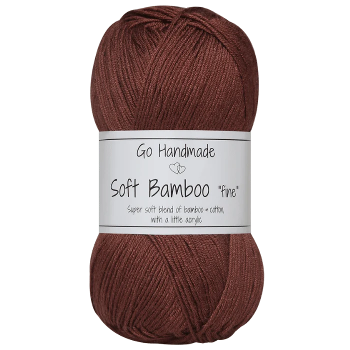 Go Handmade Soft Bamboo Fine 17427 Caramello