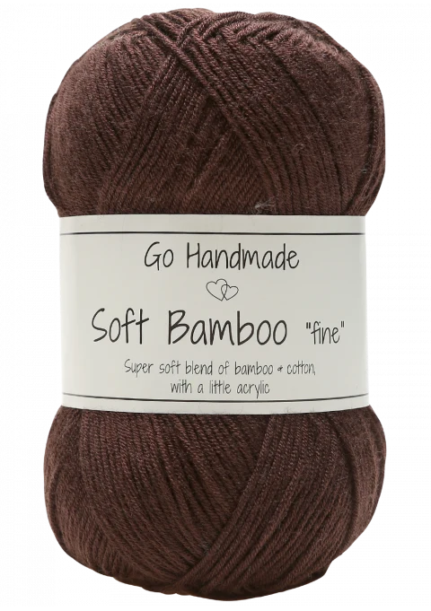 Go Handmade Soft Bamboo Fine 17323 Testa di moro