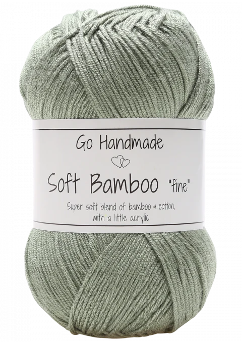 Go Handmade Soft Bamboo Fine 17324 Verde