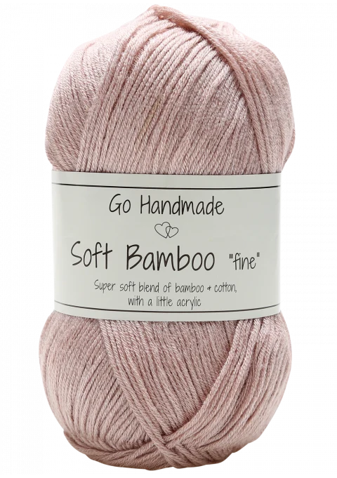 Go Handmade Soft Bamboo Fine 17421 Rosa vintage