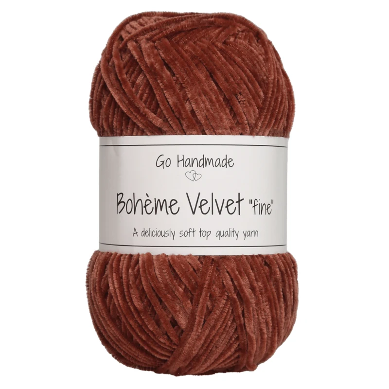 Go Handmade Bohème Velvet Fine 17600 Ruggine