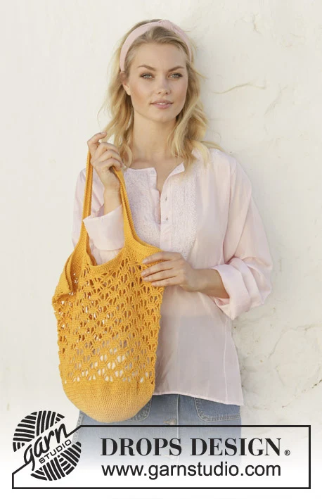 Borsa ananas 200-35 di DROPS Design