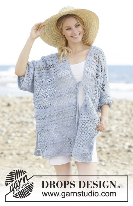 199-33 Annabelle blu di DROPS Design