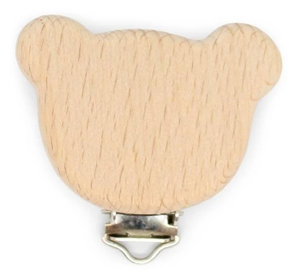 HobbyArts Clip in Legno, Figura, 1 pezzo Orsetto