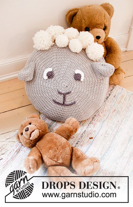 35-2 Cuscino Dolly la pecora di DROPS Design