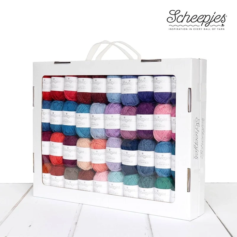 Scheepjes Metropolis Farvepakke 80 x 10 g