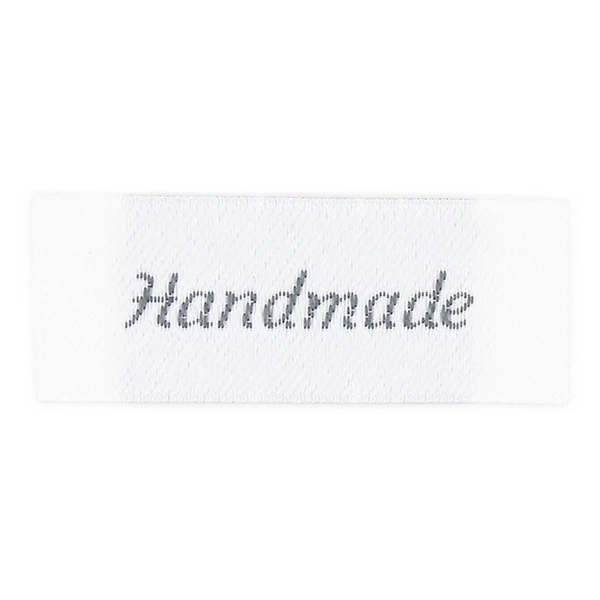 HobbyArts Etichette, Bianco, 5 pezzi Handmade