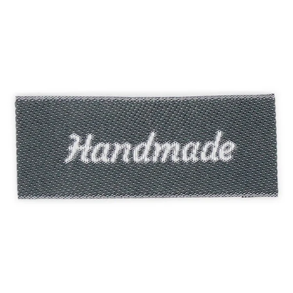 HobbyArts Labels, Mørkegrå, 5 stk Handmade