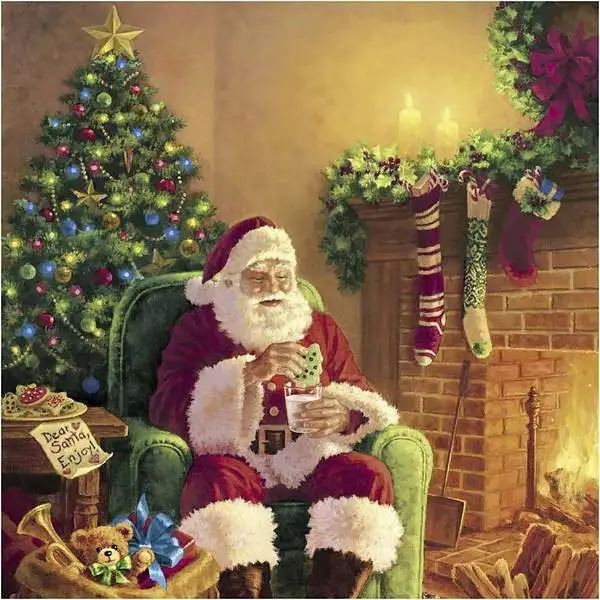 Tovaglioli, Natale, 33 x 33 cm, 20 pz
