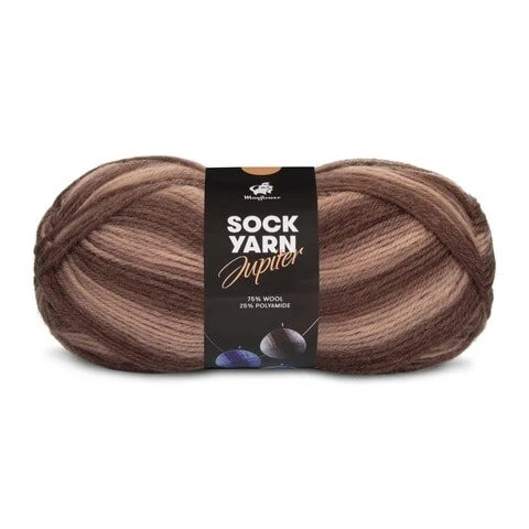 Mayflower Sock Yarn Universe Jupiter 05 Moka/Cioccolato/Cappuccino/Latte