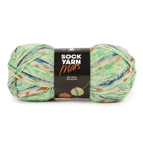 Mayflower Sock Yarn Universe Mars 01 Verde