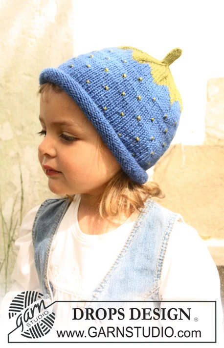 10-26 Berry Bonnet di DROPS Design