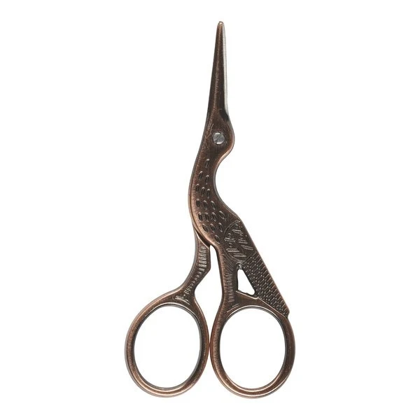 Forbici Cicogna Rame, 9 cm