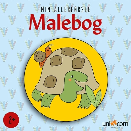 Faber-Castell Mandalas min første malebog Skildpadde