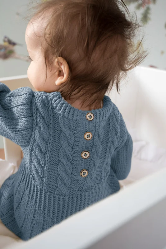 DG414-08 Einer Babysett Jeansblå