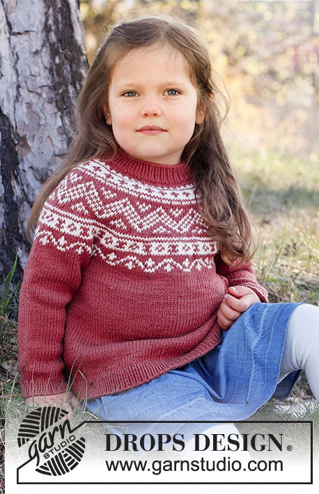Lillesand Jumper by DROPS Design