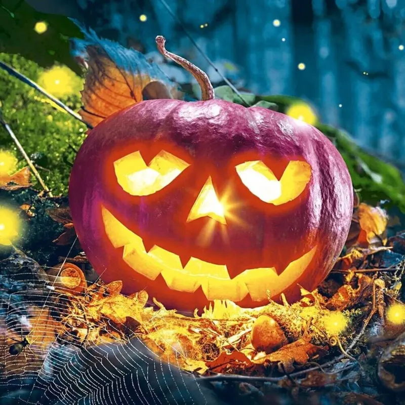 Tovaglioli, Halloween, 33x33 cm, 20 pz. Zucca