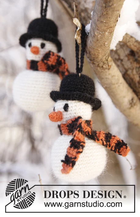 0-801 Frosty The Snowman by DROPS Design