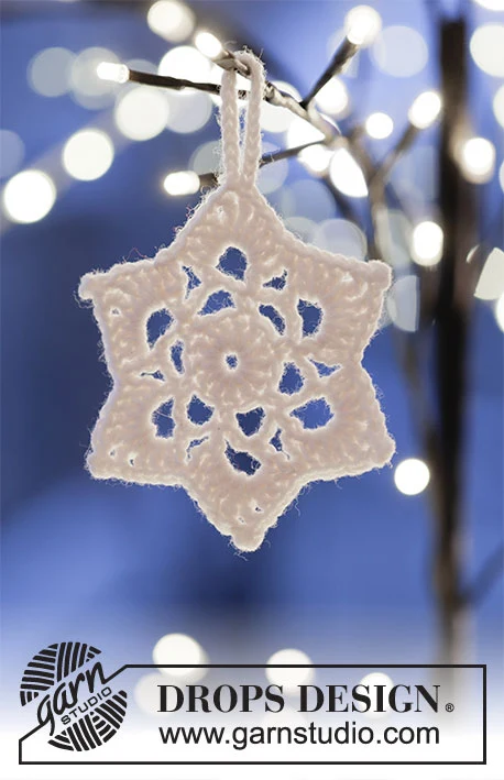 0-1480 Snow Rose by DROPS Design